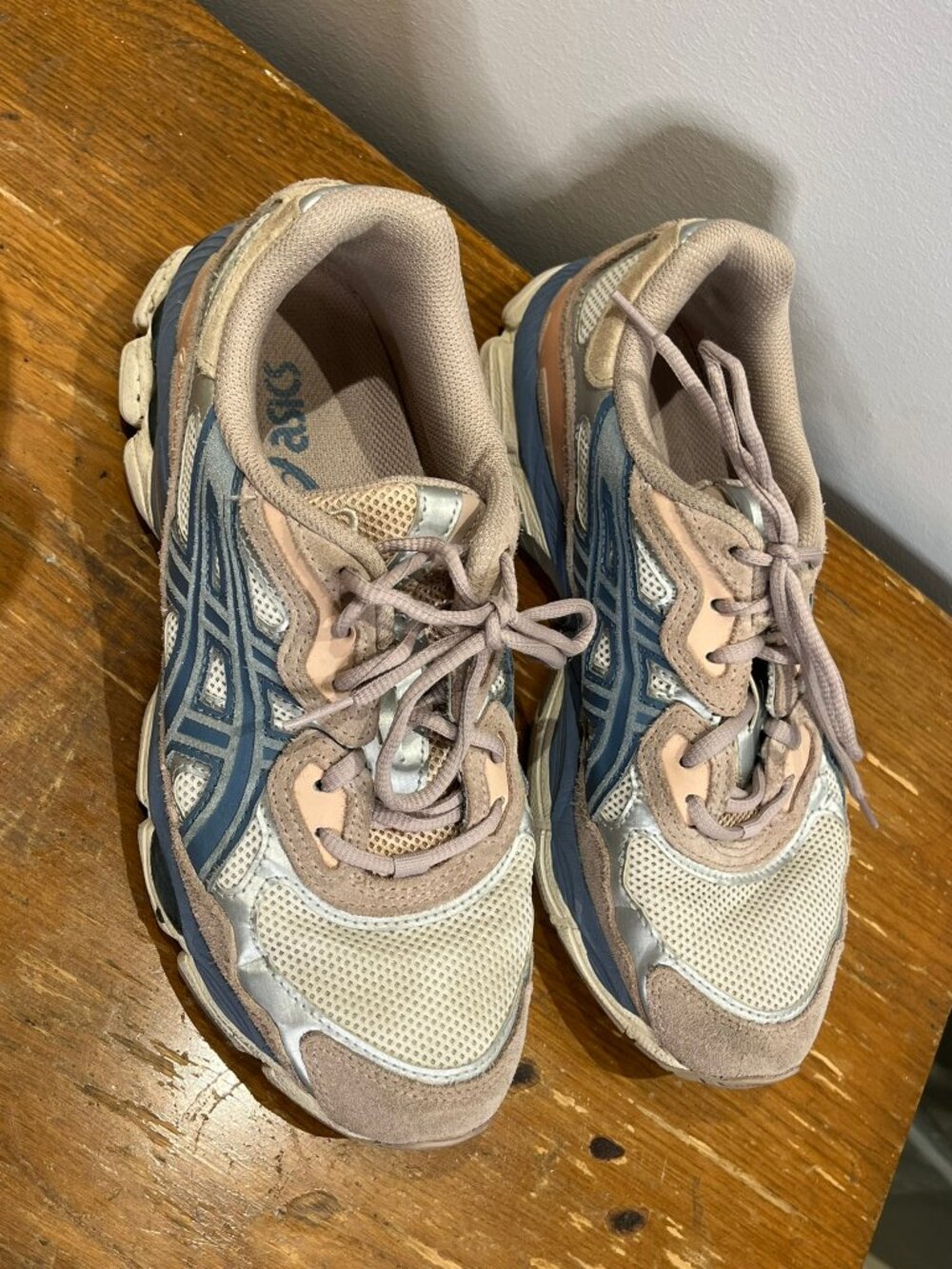 ASICS Gel NYC "Mauve Blue" sneakers - Size 9 - Picture 3 of 5